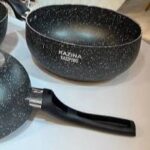 تابه وک کازینا مشکی سایز 18 مدل KA-18P1WG