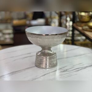 آجیل خوری سیلور طرح خط دار